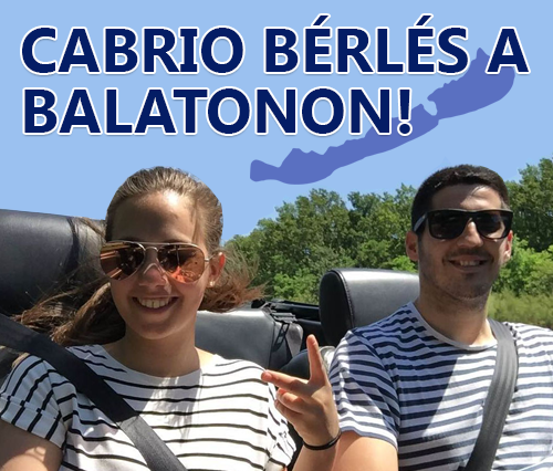 Cabrio bérlés Siófok